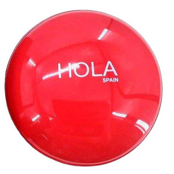 Hola Spain Petal Perfumed Dusting Powder Large 4oz Hard Tub with Dusting Puff - Picture 10 of 15